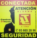 Placa disuasoria de Alarmas J. Lima: empresa homologada desde el año 1986